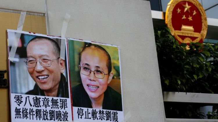 U.N. experts seek urgent release of widow of Chinese dissident Liu Xiaobo