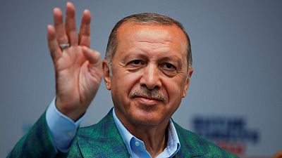 تلفزيون: إردوغان فاز بنسبة 52.59 % من الأصوات في انتخابات تركيا تلفزيون: إردوغان فاز بنسبة 52.59 % من الأصوات في انتخابات تركيا