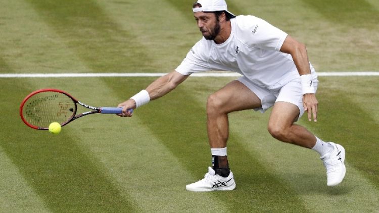 Wimbledon: Lorenzi fuori con Monfils