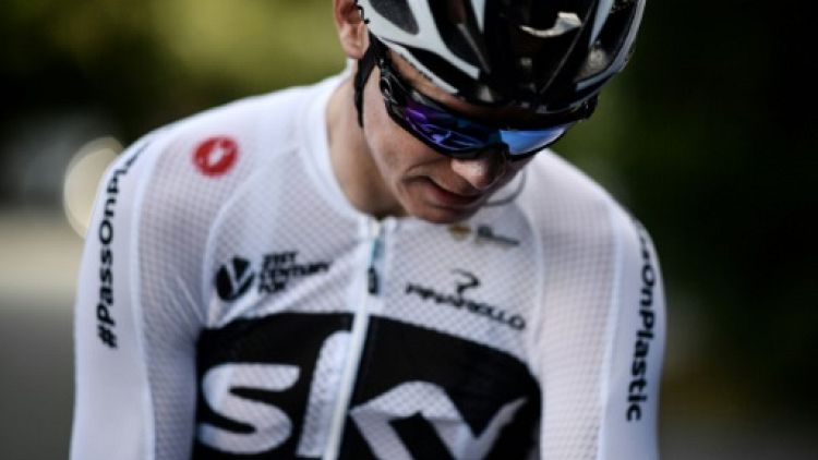Tour de France: "Soutenez la course de façon positive" lance Chris Froome aux fans