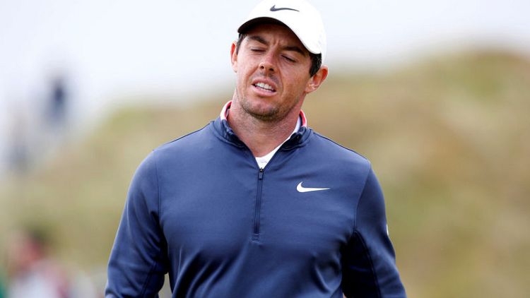 Golf - McIlroy looks on the bright side ahead of British Open
