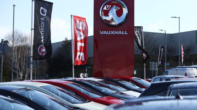 UK new car sales drop 3.5 percent in April - industry data