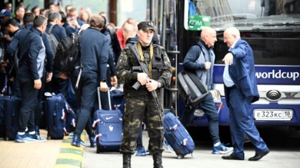 Mondial-2018: les Bleus sont sur place pour le quart contre l'Uruguay Mondial-2018: les Bleus sont sur place pour le quart contre l'Uruguay