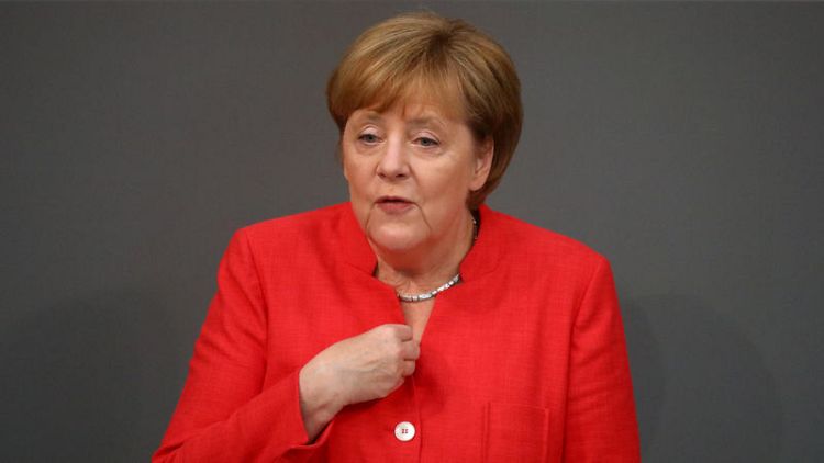 Merkel ready to back lower EU tariffs on U.S. cars
