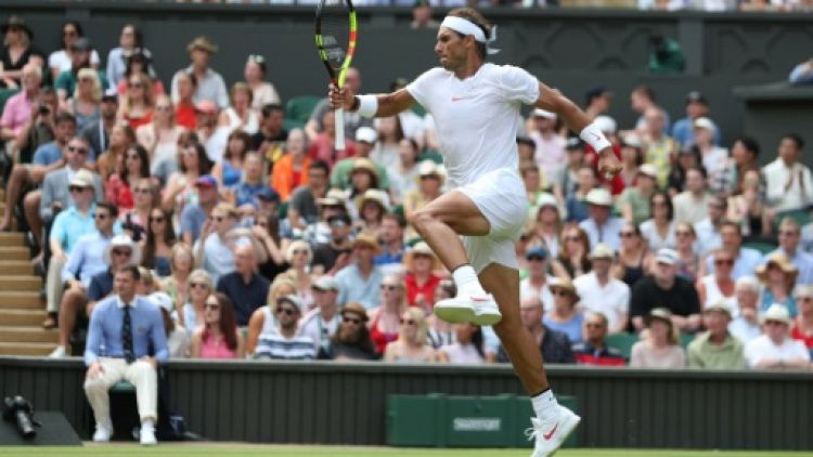 Wimbledon: Rafael Nadal au troisième tour 