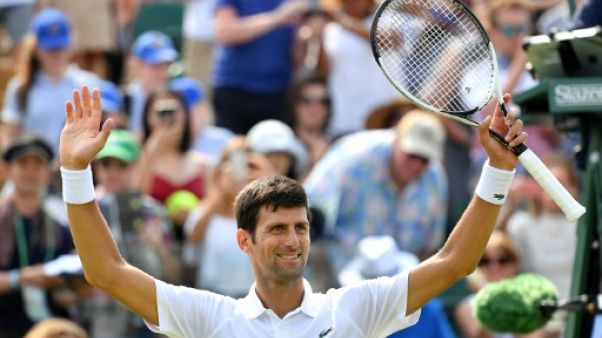 Wimbledon: Djokovic signe une 60e victoire à Londres Wimbledon: Djokovic signe une 60e victoire à Londres