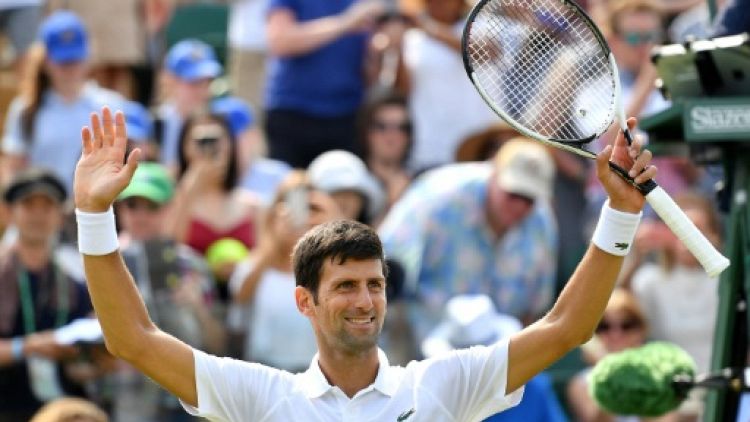 Wimbledon: Djokovic signe une 60e victoire à Londres
