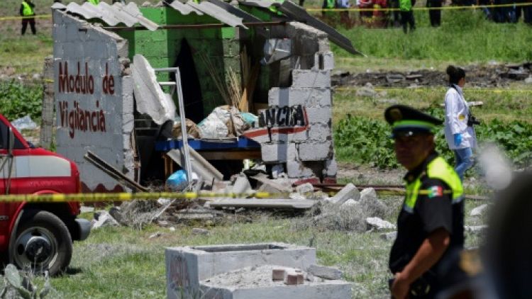 Explosion dans un entrepôt de feux d'artifice au Mexique: au moins 24 morts 