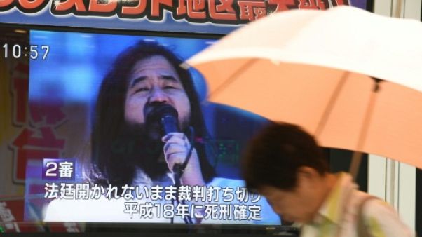 Japon: exécution de 7 ex-membres de la secte Aum pour l'attaque au gaz sarin de 1995 Japon: exécution de 7 ex-membres de la secte Aum pour l'attaque au gaz sarin de 1995