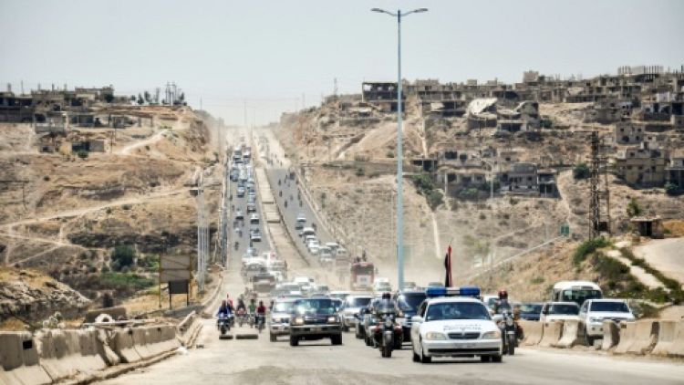 En Syrie, une autoroute stratégique raconte deux années de reconquêtes