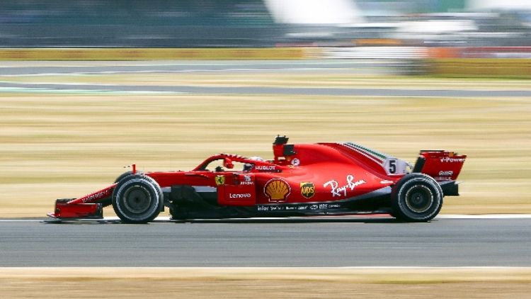 F1: Silverstone, a Vettel le 2/e libere