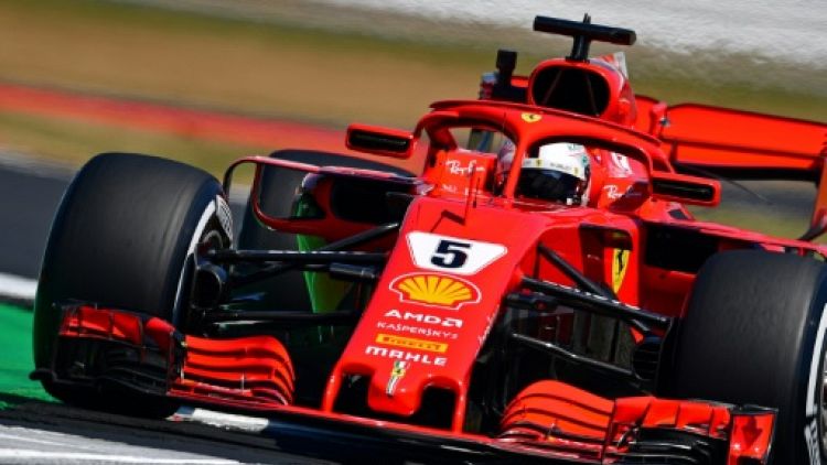GP de Grande-Bretagne: Vettel et Hamilton devant, Verstappen et Grosjean se crashent