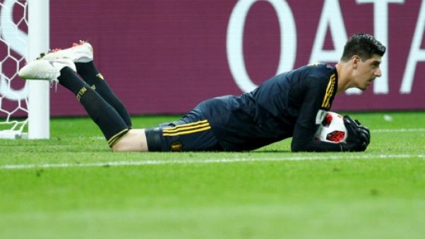 Mondial: Courtois ne s'est "jamais moqué" de la taille du gardien anglais Mondial: Courtois ne s'est "jamais moqué" de la taille du gardien anglais