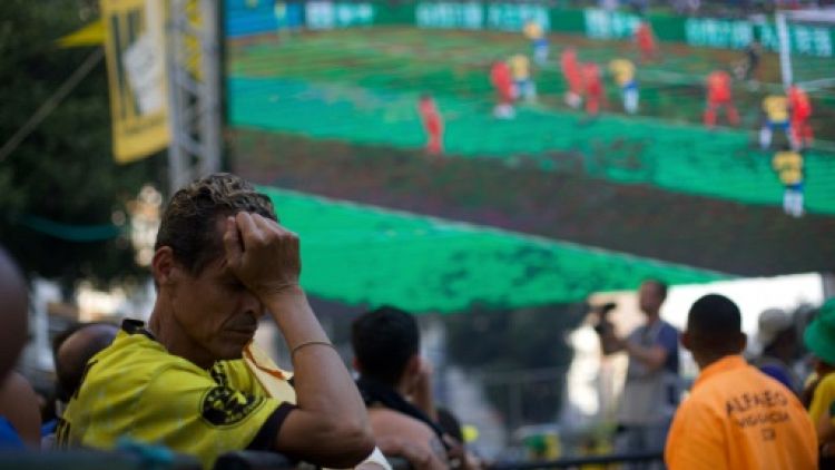 Mondial: à Rio, les supporters Brésiliens déchantent et conspuent Neymar