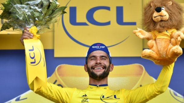 Tour de France: Gaviria en jaune, Froome en retard Tour de France: Gaviria en jaune, Froome en retard