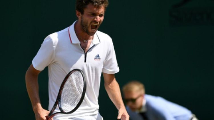Wimbledon: Simon écarte Ebden, trois Français en huitièmes de finale