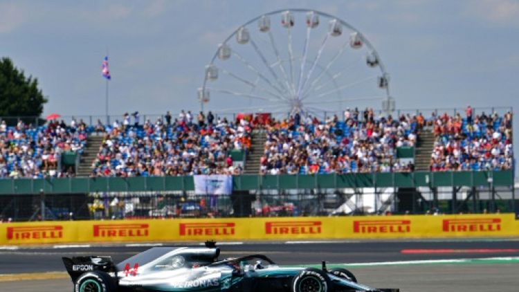 GP de Grande-Bretagne: Lewis Hamilton (Mercedes) en pole position