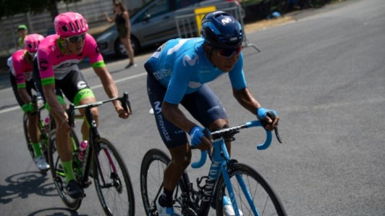 Tour de France: roues cassées et retard conséquent pour Quintana