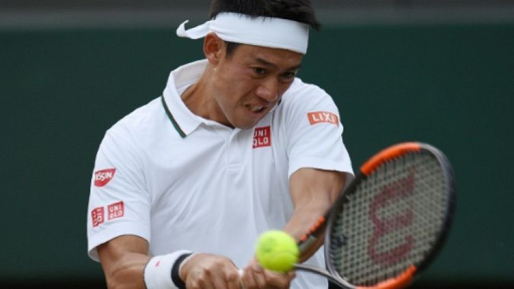 Wimbledon: Nishikori dernier qualifié pour les huitièmes 