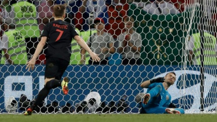 Mondial: la Croatie élimine la Russie et rejoint l'Angleterre en demi-finale 