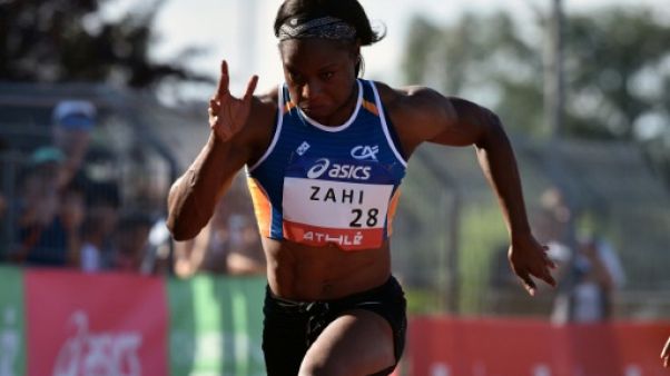 Athlétisme: Zahi en trombe sur 100 m Athlétisme: Zahi en trombe sur 100 m