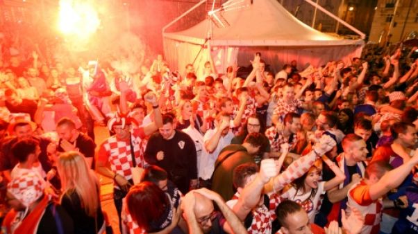 Mondial: Zagreb en feu pour le retour en demies des Croates Mondial: Zagreb en feu pour le retour en demies des Croates