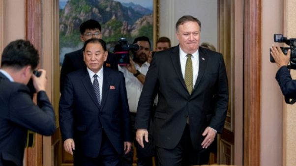 Corée du Nord: pas de levée de sanctions avant la fin de la dénucléarisation Corée du Nord: pas de levée de sanctions avant la fin de la dénucléarisation