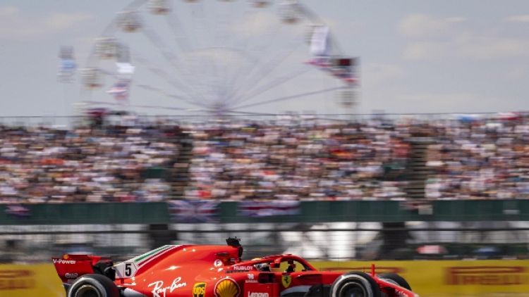 F1, a Silverstone trionfa Ferrari Vettel