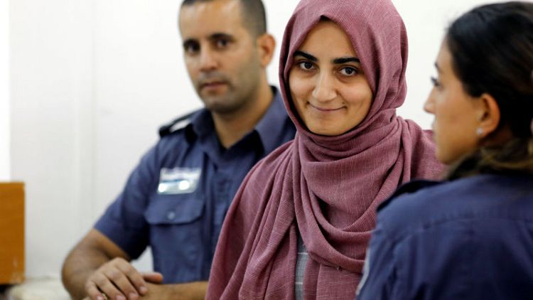 Israel frees Turk after charging her with aiding Hamas