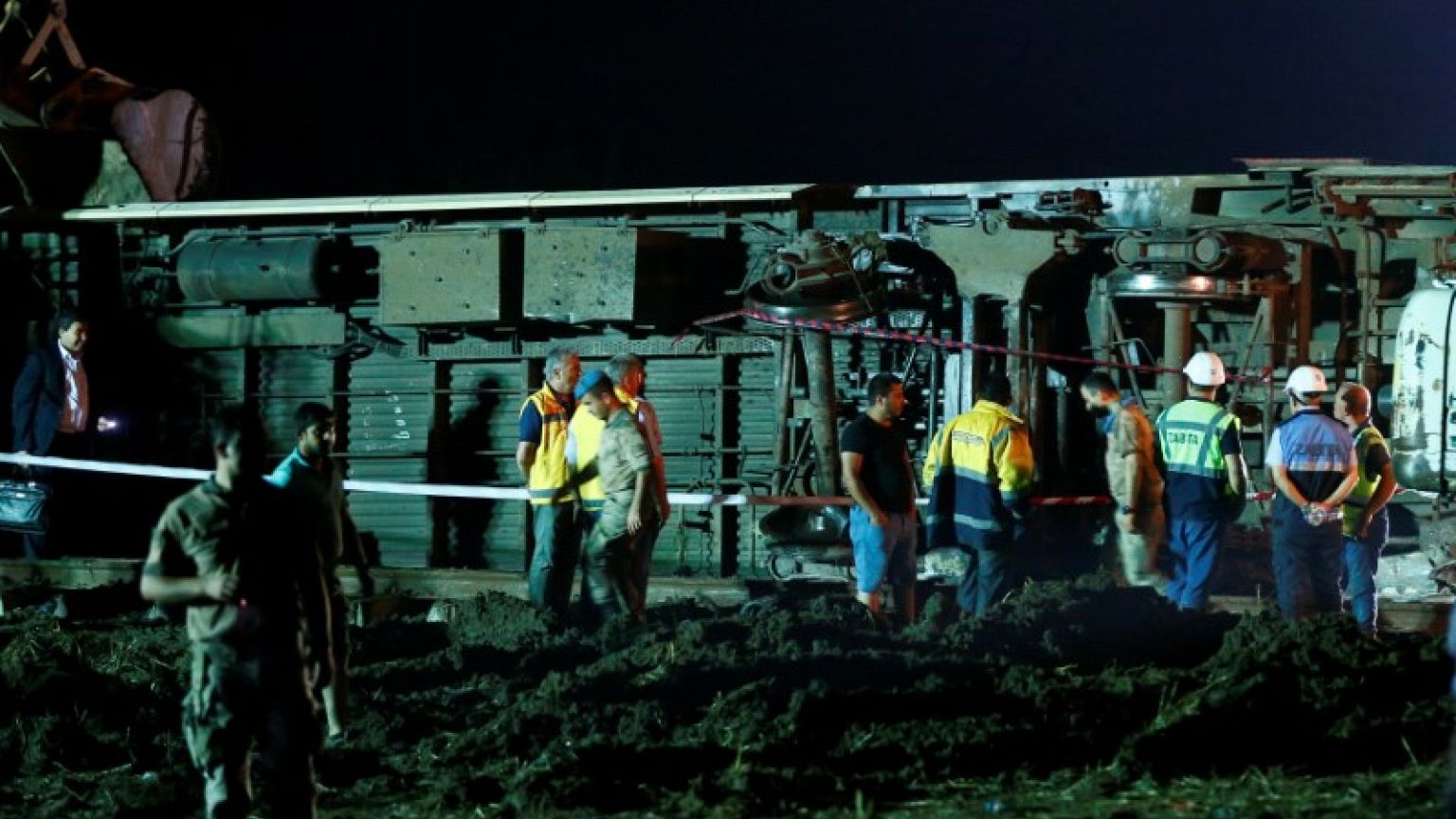 Two dozen die as Turkish train derails after rain, landslide - state broadcaster