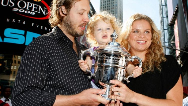 Tennis - Mothers know what's best for them, says role model Clijsters