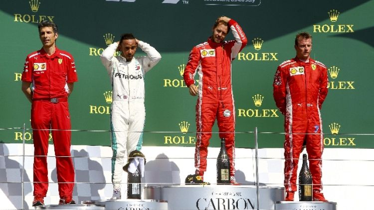 F1: Hamilton accetta scuse Raikkonen