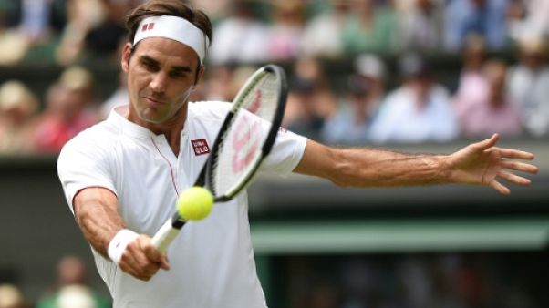 Wimbledon: Roger Federer toujours apte pour le service Wimbledon: Roger Federer toujours apte pour le service