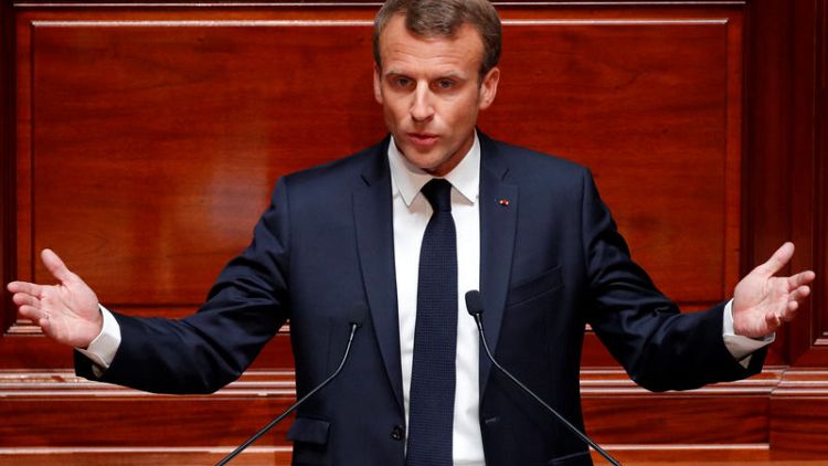 Macron strikes humble tone as he launches 'Year Two' of reform drive