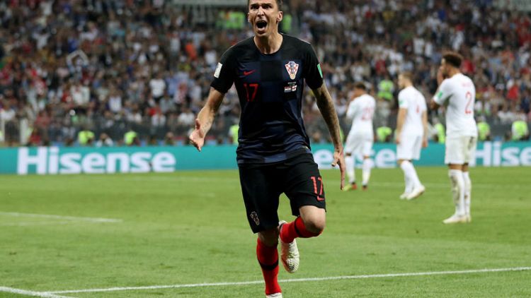 Mandzukic sends steely Croatia into first World Cup final