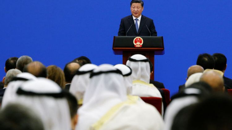 China's Xi pledges $20 billion in loans to revive Middle East