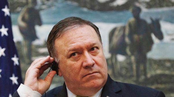 بومبيو: أمريكا ستدرس طلبات لاستثناءات من العقوبات النفطية الإيرانية بومبيو: أمريكا ستدرس طلبات لاستثناءات من العقوبات النفطية الإيرانية