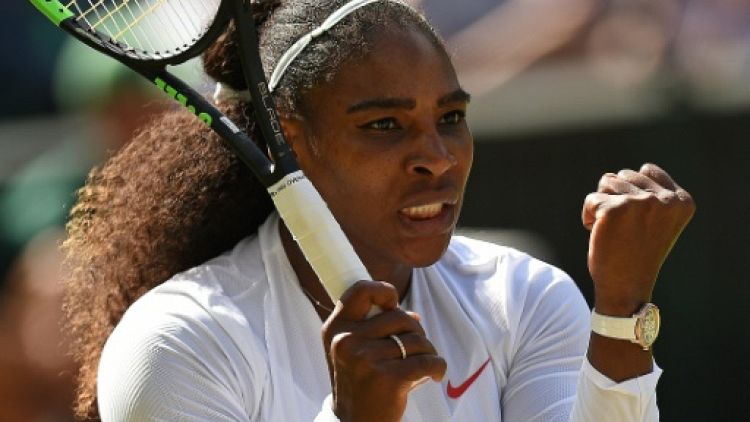 Wimbledon: Serena Williams en demi-finales 10 mois après son accouchement