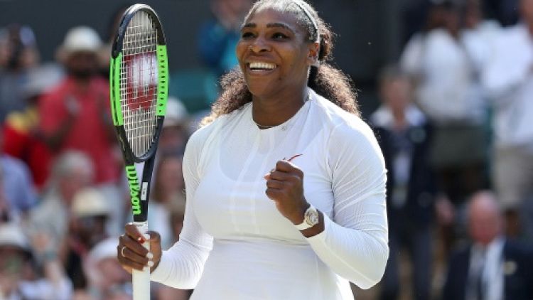 Wimbledon: Serena Williams à deux victoires de réussir son grand pari