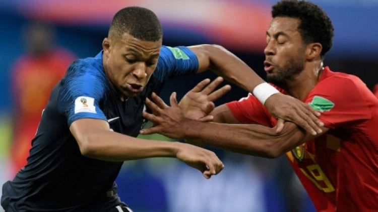 Mondial: France et Belgique, 0 à 0 à la pause
