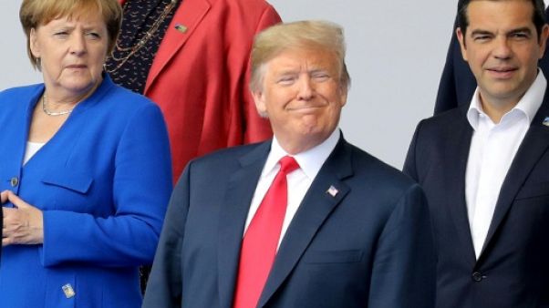 Affrontement Trump-Merkel au sommet de l'Otan Affrontement Trump-Merkel au sommet de l'Otan