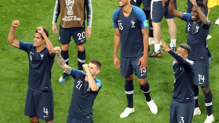 Mondiali: Zidane celebra finale Francia