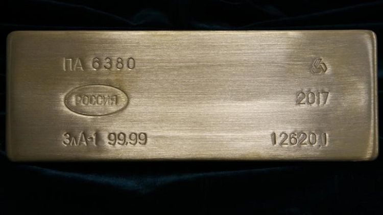 انتاج روسيا من الذهب في خمسة أشهر يرتفع إلى 92.56 طن