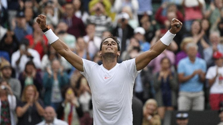 Wimbledon: Nadal in semifinale