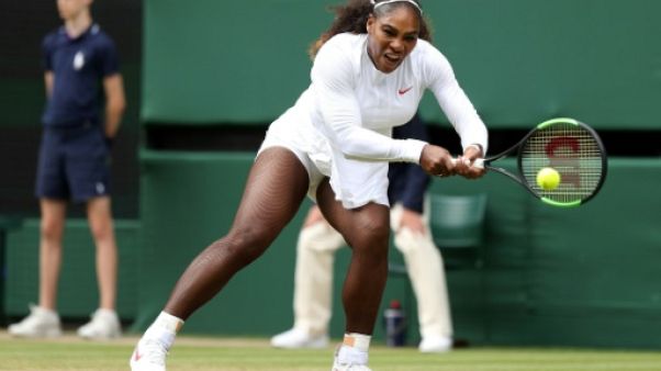 Wimbledon: Serena Williams à une marche d'une 10e finale Wimbledon: Serena Williams à une marche d'une 10e finale