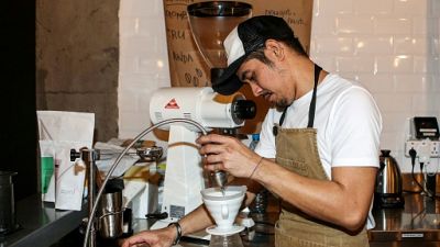 Les cafés "hipster" au Qatar, un goût de nouveauté Les cafés "hipster" au Qatar, un goût de nouveauté