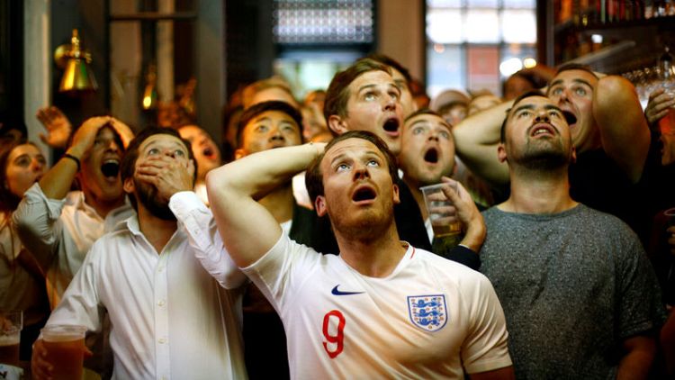 Hopes dashed, England fans taste bitter defeat once again