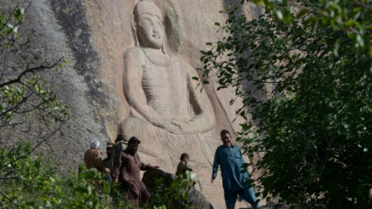 Pakistan: face aux talibans, la force tranquille d'un Bouddha