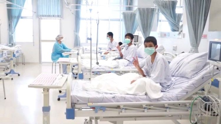After cave ordeal, Thai boys now face battle with fame