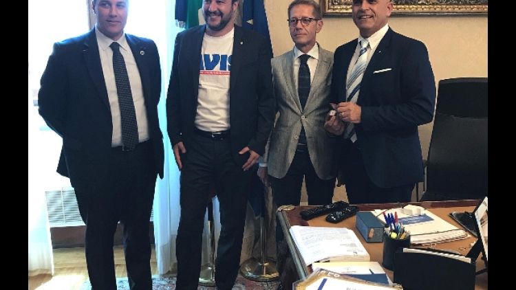 Salvini incontra responsabili Avis